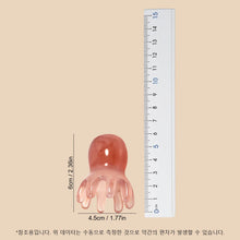 Load image into Gallery viewer, Cute Octopus Scalp Massage Comb (Resin)｜Korean Hair Care, Stress Relief, Anti-Hair Loss, Portable Head Massager for Home &amp; Trave
