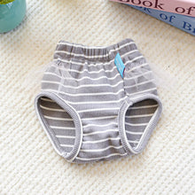 Load image into Gallery viewer, Striped Cotton Puppy Panties Set
