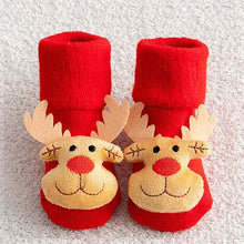 Load image into Gallery viewer, Festive Baby Winter Grip Socks
