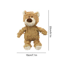 Load image into Gallery viewer, Pet Dog Toys Bear Squeaking Stuffed Toys For Dogs Cat Chew Squeak Toy for Small Dogs Play Funny Training Anxiety Relief Sleep Do
