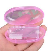 Load image into Gallery viewer, Super Soft Pet Finger Toothbrush Teddy Dog Brush Bad Breath Tartar Teeth Care Tool Dog Cat Cleaning Silicagel Pet Supplies
