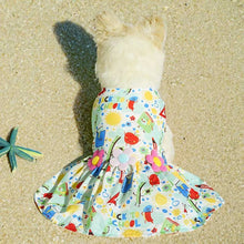 Load image into Gallery viewer, Adorable Printed Puppy Summer Dress
