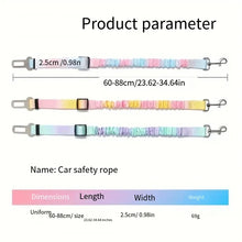 Load image into Gallery viewer, Pet Safety Belt for Dogs, Car Seat Artifact for Small and Medium Puppies, Safety Buckle for Cats, Fighting Teddy Supplies
