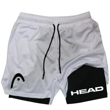 Load image into Gallery viewer, 2025 trendy street style fitness shorts for men, quick drying gym training, jogging, double-layer sports shorts
