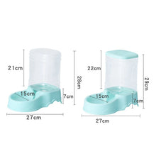 Load image into Gallery viewer, Automatic pet feeder Cat Drinking bowl Cat bowl Large capacity Dog bowl 3.8L combination food storage bucket Pet supplies
