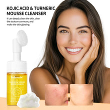 Load image into Gallery viewer, Turmeric Kojic Acid Cleansing Mousse

