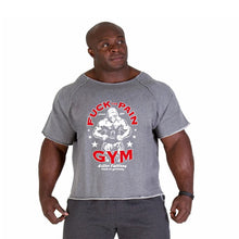 Load image into Gallery viewer, Men's T Shirts Fitness Men Bodybuilding  Shirt Batwing Sleeve Rag shirt Gym Fitness Muscle Running T shirt
