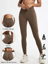 Load image into Gallery viewer, Hearuisavy Summer Super Soft Fabrics High Waist Leggings Gym Yoga Pants Running Workout Tights Push Up Sports Leggings Women
