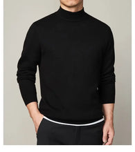 Load image into Gallery viewer, Mock Neck Slim Knit Sweater
