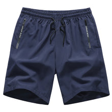 Load image into Gallery viewer, Newest Summer Shorts Men Gym Sport Running Fitness Workout Man Short Pants Breathable Quick-drying Drawstring Men's Shorts Black
