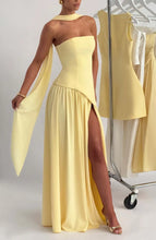 Load image into Gallery viewer, Backless High Split Summer Dress
