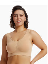 Load image into Gallery viewer, Seamless Sports Bras For Women Push-Up Bra Female Breathable Brassiere No Pads Bralette Solid Color Crop Top Sexy Lingerie S-5XL
