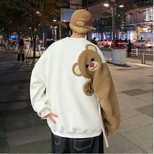 Load image into Gallery viewer, Winter Pullover Sweater Women Tops Bear Boho Casual Pocket Long Sleeve Pull Female Solid Warm Sweaters Pullovers
