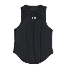 Load image into Gallery viewer, Summer Tank Top Mens Gym Fitness Training Clothing Quick Dry Silm Fit Bodybuilding Sleeveless Shirts Men Fashion Basketball Vest
