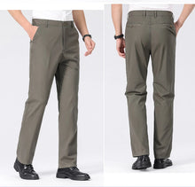 Load image into Gallery viewer, Mens Chino Pants Business Casual Dress Pants Spring Summer Autumn Trousers Lightweight Comfy Pants with Pockets
