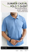 Load image into Gallery viewer, Poland Coat Of Arms Print Polo Shirt Mens Casual Breathable Lapel Tops Basic Short Sleeve T-Shirts Summer Commuting Male Clothes

