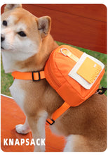 Load image into Gallery viewer, Waterproof Pet Backpack For Dogs Puppy Bag With Harness Collar Outdoor Travel Dog Snacks Backpack French Bulldog Dog Accessories
