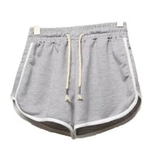 Load image into Gallery viewer, Women yoga Shorts Summer Outer Wear Mid-Waist Casual Loose Straight Pants Lady Stylish Thin Breathable Wide Leg Gym Short Pants
