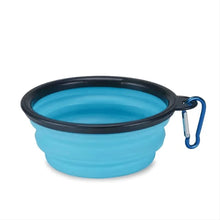Load image into Gallery viewer, Portable Pet Food Bowl  Durable TPR Bowl  Cat and Dog Food Pet Silicone Collapsible Bowl Portable Travel Outdoor Water Food Bowl
