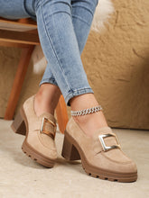 Load image into Gallery viewer, Women Retro Thick Sole Mary Jane Pumps
