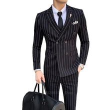 Load image into Gallery viewer, Modern Double Breasted Business Suit
