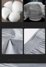 Load image into Gallery viewer, 100% Cotton Men Pajama Shorts Summer Solid Elastic Waist Short Pants Casual Breathable 3D Crotch Bottoms Sleepwear pijama hombre

