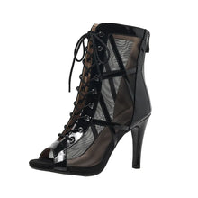 Load image into Gallery viewer, High Heels Women's Sandals New Open Toe Casual Latin Dance Shoes Girls' Ballroom Sandals Large Dance High Heels Women's Shoes 43
