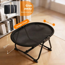 Load image into Gallery viewer, Elevated Pet Cot Bed for Dogs &amp; Cats, All Seasons Breathable Pet Bed, Portable Foldable Outdoor Pet Supplies
