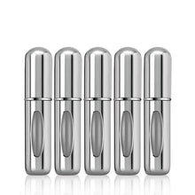 Load image into Gallery viewer, 1/5Pcs Travel Perfume Bottle Refillable Portable Mini Atomizer Spray Refill Bottle Women Pocket Dispenser Cologne Sprayer 5ml
