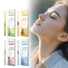 Load image into Gallery viewer, Herbal Diffuser with Mullein/Thyme/Mints Guarana/Green Tea Natural Energy Boost Clear Breathing Support for All Ages
