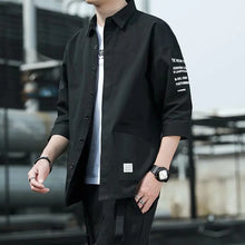 Load image into Gallery viewer, Harajuku Gothic Casual Shirt Men
