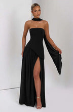 Load image into Gallery viewer, Backless High Split Summer Dress
