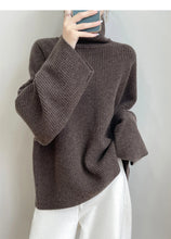 Load image into Gallery viewer, Elegant Merino Turtleneck Knit Sweater
