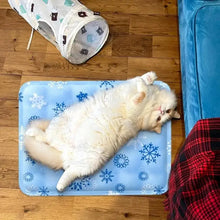 Load image into Gallery viewer, Pet Beds Cooling Cushion Covers Cats Pets Things For Animal Kitten Accessories So Dogs Bed All Little House Furniture Plush Dog
