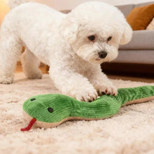 Load image into Gallery viewer, 16.5 Inches Dog Toy Snake Interactive Toy Kitten Kick Toy Interactive Pet Toy for Indoor Cats Pet Supplies
