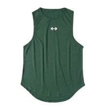 Load image into Gallery viewer, Summer Tank Top Mens Gym Fitness Training Clothing Quick Dry Silm Fit Bodybuilding Sleeveless Shirts Men Fashion Basketball Vest
