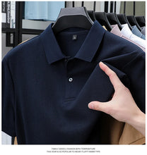 Load image into Gallery viewer, Men's 100% Cotton Polo Shirt - Summer Casual Breathable Tee,19 Colors,Ideal for Golf and Sports,Business Casual,Silk-Like Finish
