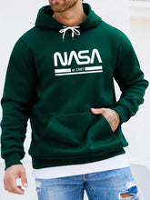 Load image into Gallery viewer, NASA Text Loose Casual Hoodie
