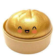 Load image into Gallery viewer, Premium Squishy Steamed Bun Dumpling Toy Slow Rising Glitter Stress Ball Stretchy Decompression Fidget Toy Desk Travel Gift ﻿
