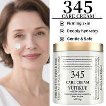 Load image into Gallery viewer, YUITIKUE 345 Care Cream 100g - 3-in-1 Formula: Firms, Deeply Hydrates &amp; Brightens, For All Skin Types, Natural Ingredients

