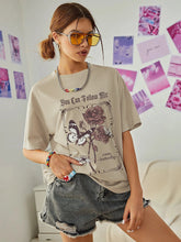 Load image into Gallery viewer, Follow Me Graphic Summer Tee
