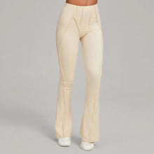 Load image into Gallery viewer, Gym Workout Women's Wide-Leg Tight-Fitting Hip-Lifting Yoga Flared Pants Dance High-Waist Flared Casual Outdoors Sports Trousers
