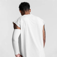 Load image into Gallery viewer, Gym Bodybuilding Tank Tops Mens Fitness Training Sleeveless Shirt Workout Muscle Vests Mesh Breathable Quick Dry Loose Singlets
