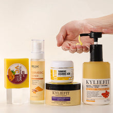 Load image into Gallery viewer, Organic Turmeric Brightening Skincare Kit
