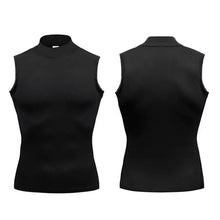 Load image into Gallery viewer, Training Exercise Sleeveless T-shirts Men Fitness Running Vests Turtleneck Elastic Quick Dry Compression Shirt Gym Tank Tops
