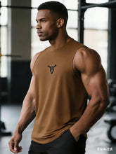 Load image into Gallery viewer, Gym Bodybuilding Workout Muscle Tank Top Summer Cool Quick-Dry Breathable Sleeveless T-Shirts Men Fitness Running Sport Singlets

