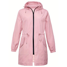 Load image into Gallery viewer, Women Trench Coat New Spring Autumn Jacket Casual Long Sleeve Hooded Mid Long Windbreaker Female Overcoat High-Quality Coats
