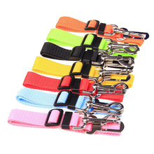 Load image into Gallery viewer, Car Seat Belt Pet Dog Leash Adjustable Lead Leash Safety Travel Clip Puppy Collar Leash Pet Supplies Dog Accessories Dropship
