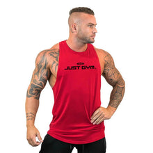 Load image into Gallery viewer, Summer Bodybuilding Tank Tops Workout Stringer Sleeveless Shirts Fitness Mens Gym Clothing Cotton Breathable Sport Muscle Vests
