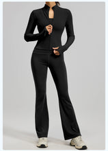 Load image into Gallery viewer, 2PCS yoga suit, exercise set, gym set, women's exercise set, running exercise suit, long sleeved exercise suit, yoga suit
